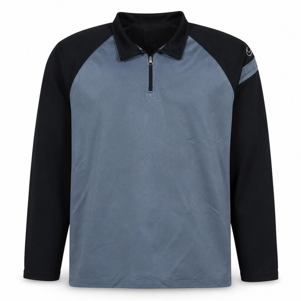 Mens UK Size XL Nike Grey Henley Sweatshirt