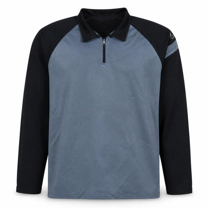 Mens UK Size XL Nike Grey Henley Sweatshirt