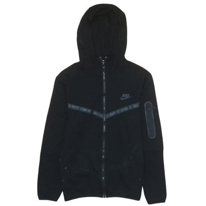 Mens UK Size S Nike Black Full Zip Hoodie