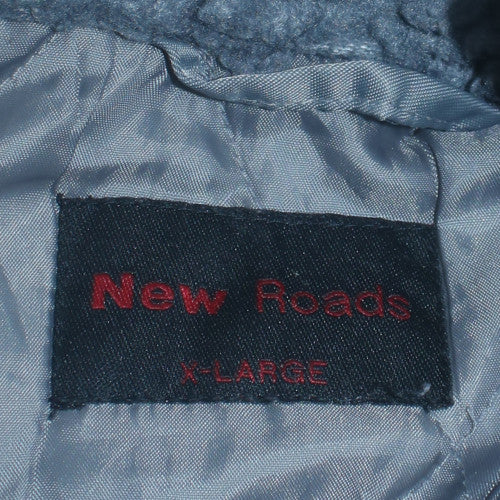 Mens UK Size XL New Roads Grey Parka Coat