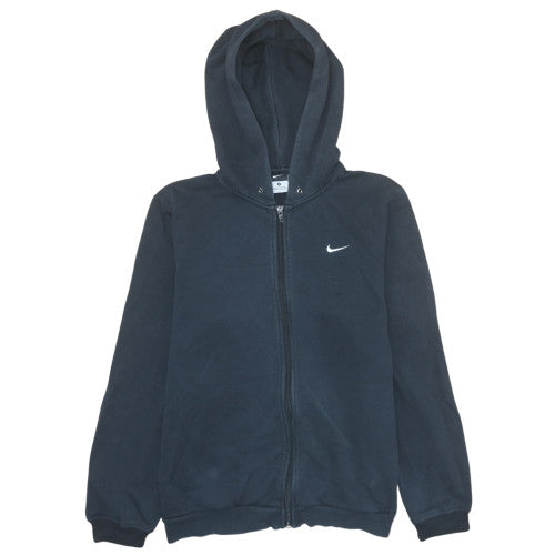 Mens UK Size S Nike Black Full Zip Hoodie