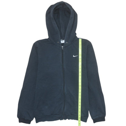 Mens UK Size S Nike Black Full Zip Hoodie