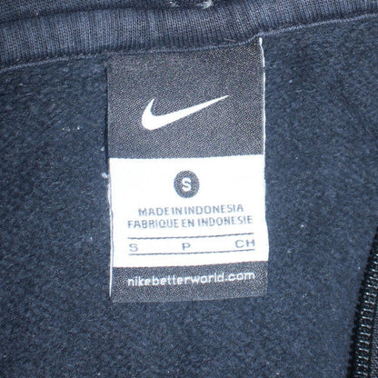 Mens UK Size S Nike Black Full Zip Hoodie