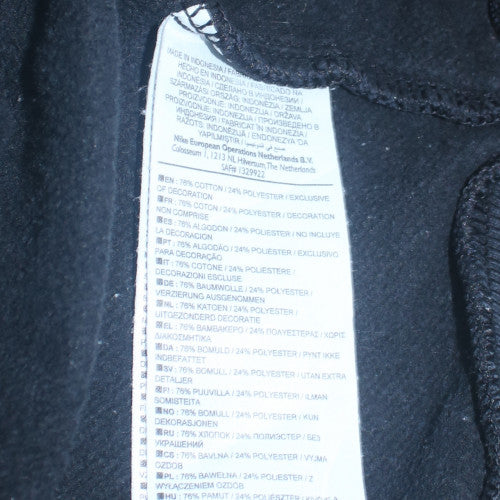Mens UK Size S Nike Black Full Zip Hoodie
