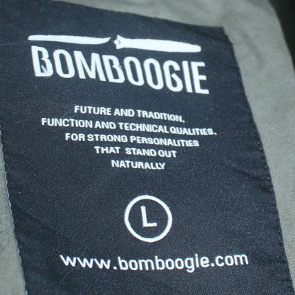 Mens UK Size L Bomboogie Green Bomber Jacket