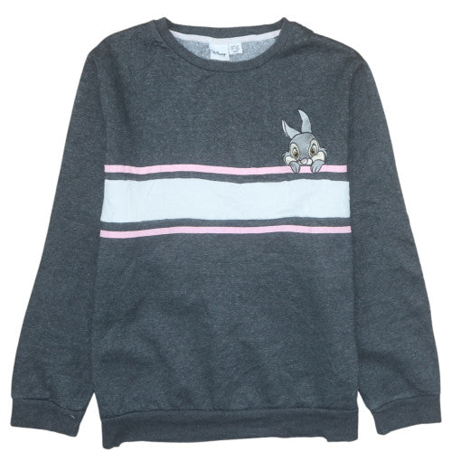 Womens UK Size L Disney Grey Pullover Sweatshirt