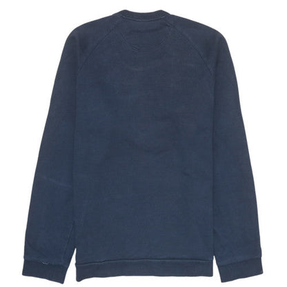 Mens UK Size M adidas Blue Pullover Sweatshirt