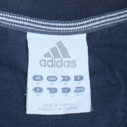 Mens UK Size M adidas Blue Pullover Sweatshirt