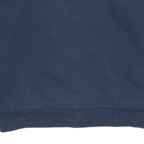 Mens UK Size M adidas Blue Pullover Sweatshirt