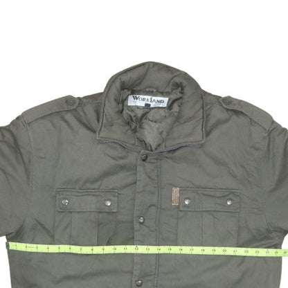Mens UK Size 42 Workland Green Military Jacket