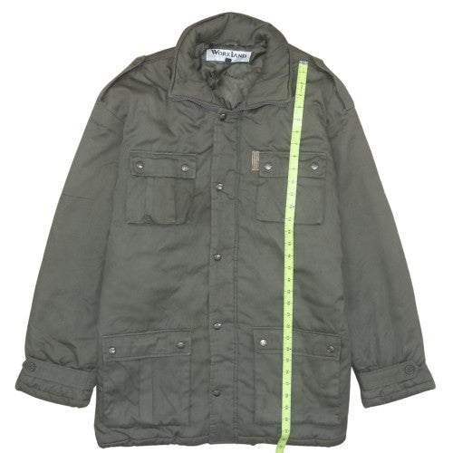 Mens UK Size 42 Workland Green Military Jacket