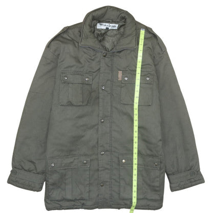 Mens UK Size 42 Workland Green Military Jacket