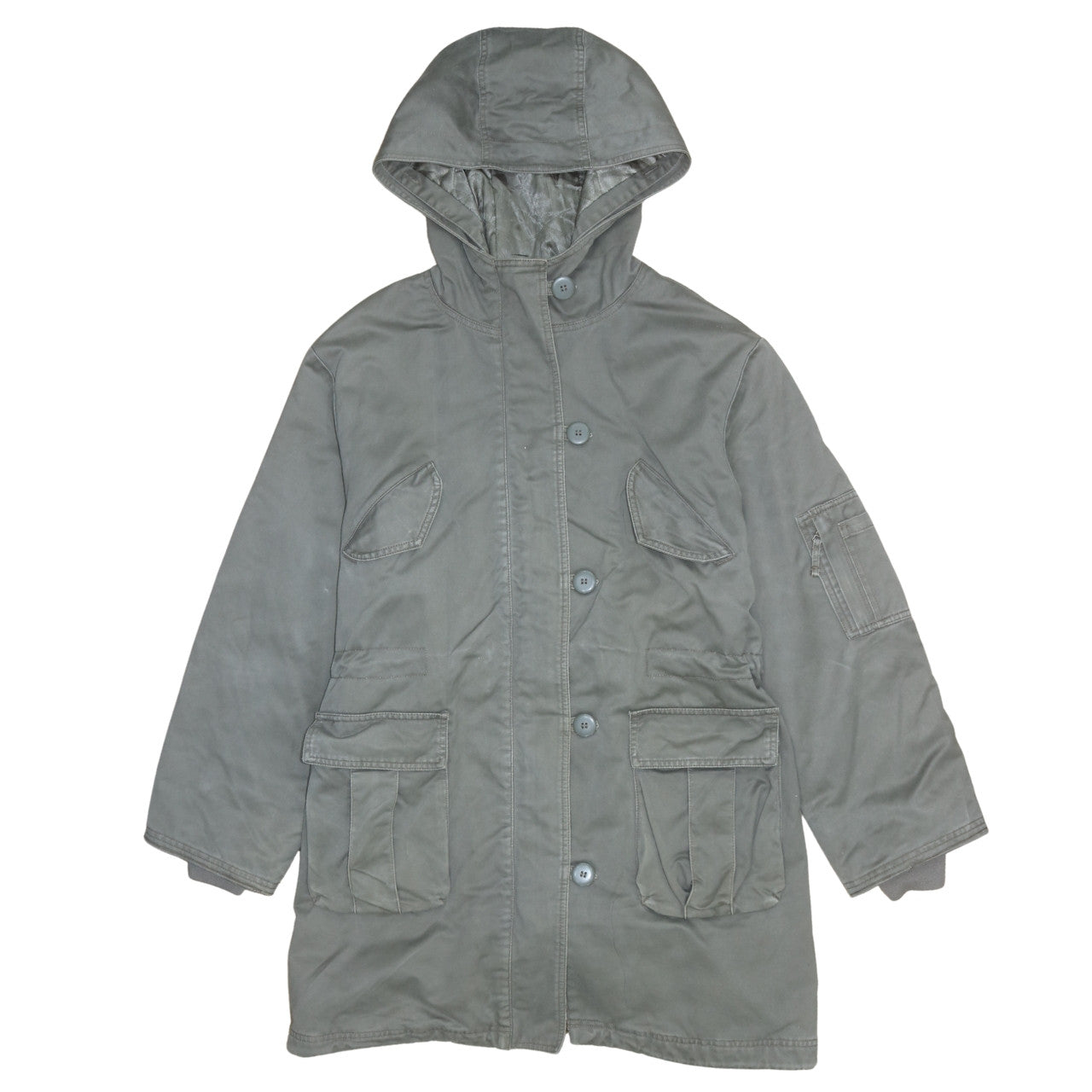 Womens UK Size 18 NEXT Green Parka Coat