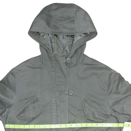 Womens UK Size 18 NEXT Green Parka Coat