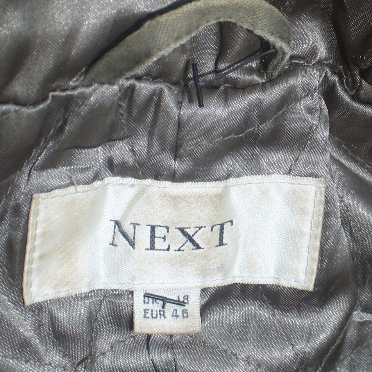 Womens UK Size 18 NEXT Green Parka Coat