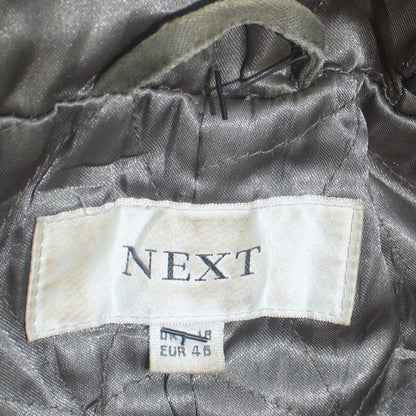 Womens UK Size 18 NEXT Green Parka Coat