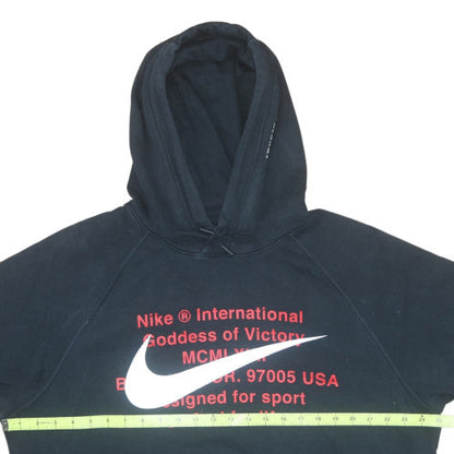 Mens UK Size L Nike Black Pullover Hoodie
