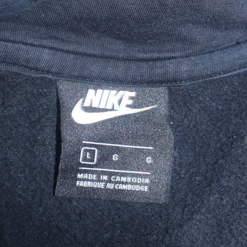 Mens UK Size L Nike Black Pullover Hoodie