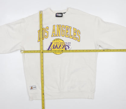 Womens UK Size XS NBA White Pullover Sweatshirt