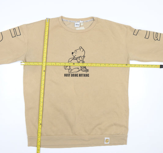 Primark Disney Women's Beige Winnie the Pooh XL Pullover Sweatshirt