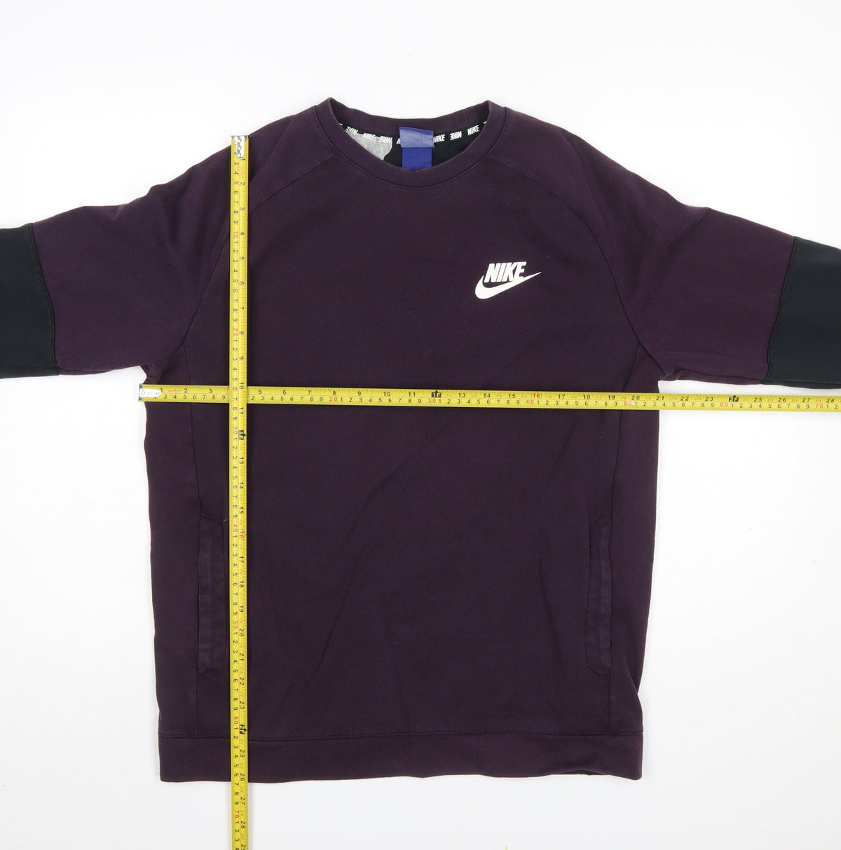 Mens UK Size M Nike Purple Pullover Sweatshirt
