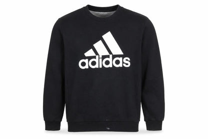 Mens UK Size M adidas Black Pullover Sweatshirt