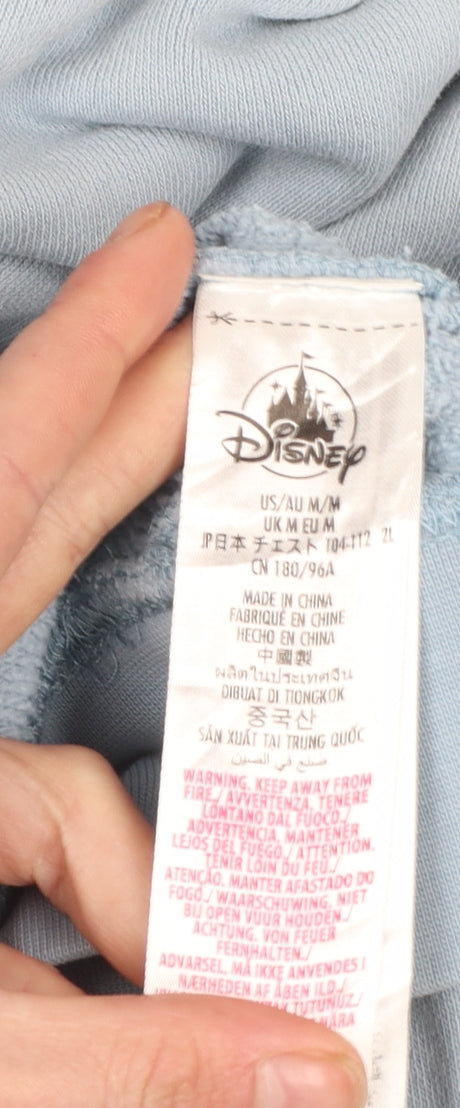 Womens UK Size M Disney Blue Pullover Hoodie