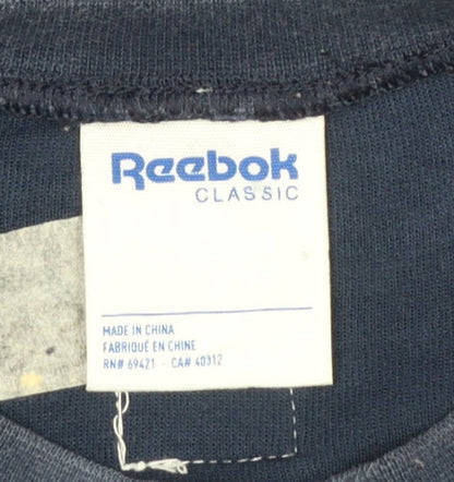 Womens UK Size XS Reebok Multicoloured Pullover Sweatshirt