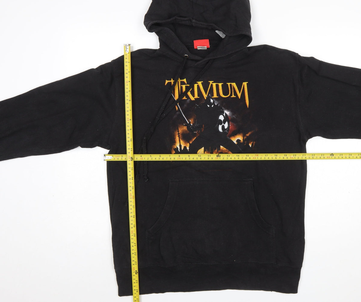 Mens UK Size M Bravado Black Pullover Hoodie