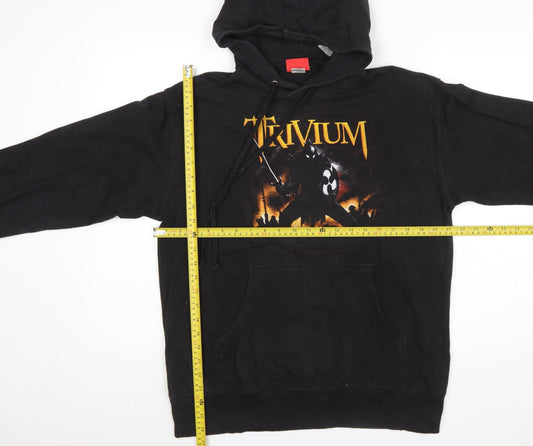 Mens UK Size M Bravado Black Pullover Hoodie