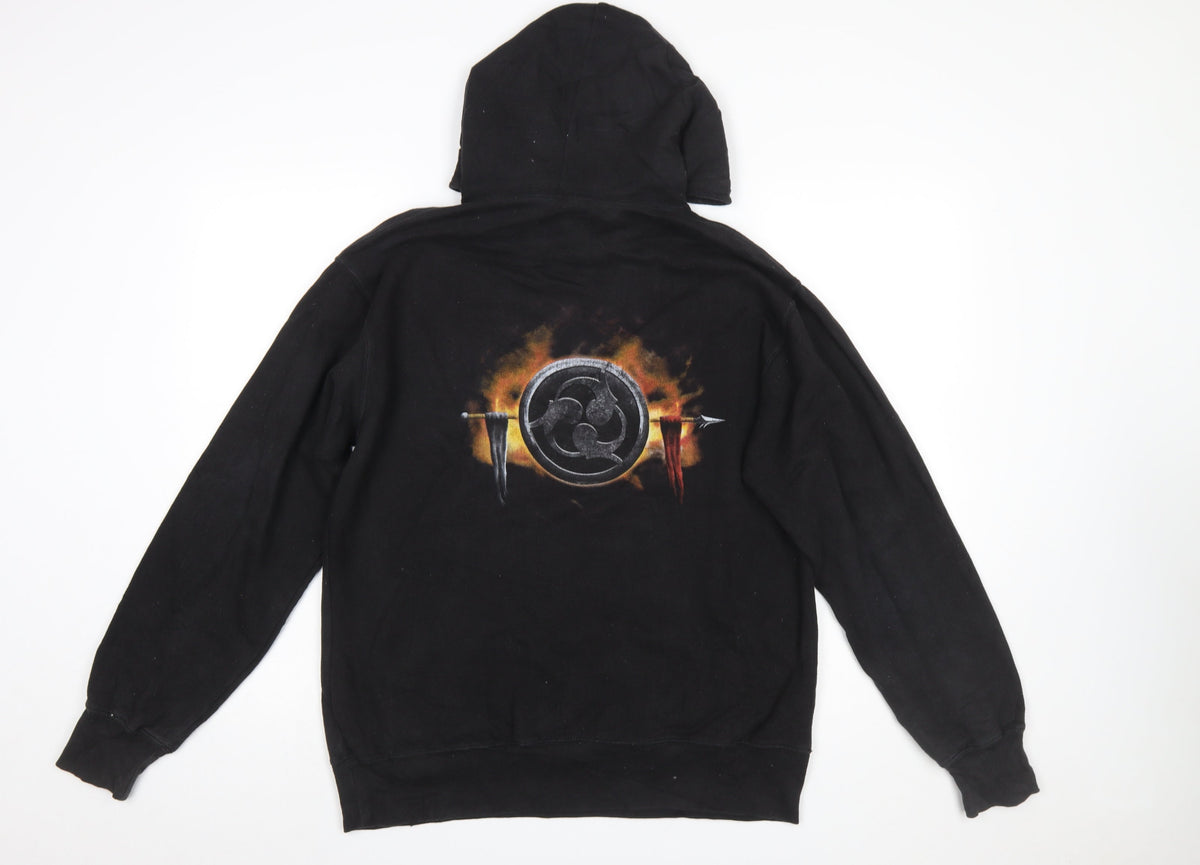 Mens UK Size M Bravado Black Pullover Hoodie