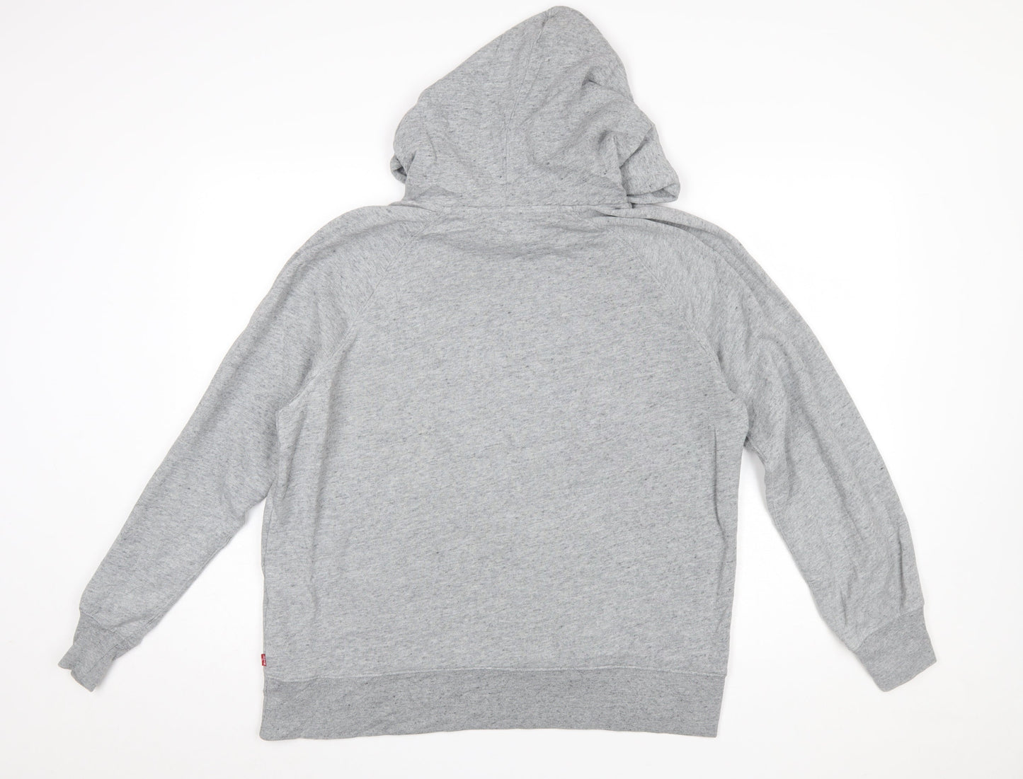 Mens UK Size M Levi's Grey Pullover Hoodie