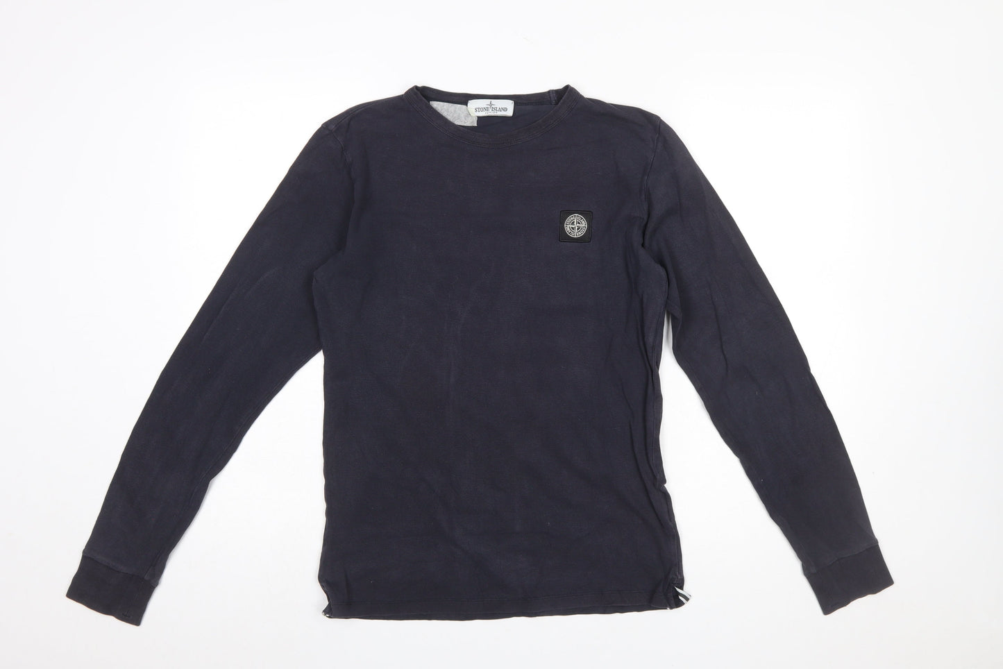 Boys UK Size 14 Years Stone Island Black Basic T-Shirt