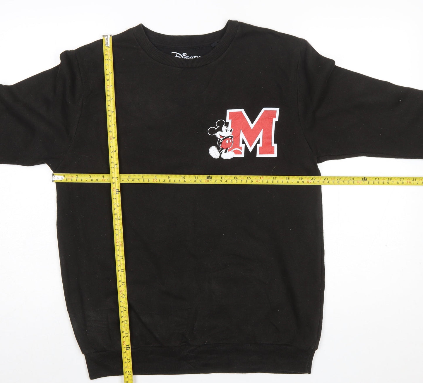 Womens UK Size 10 Disney Black Pullover Sweatshirt