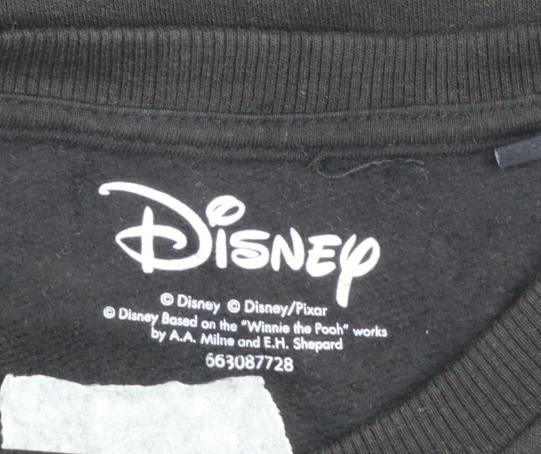 Womens UK Size 10 Disney Black Pullover Sweatshirt