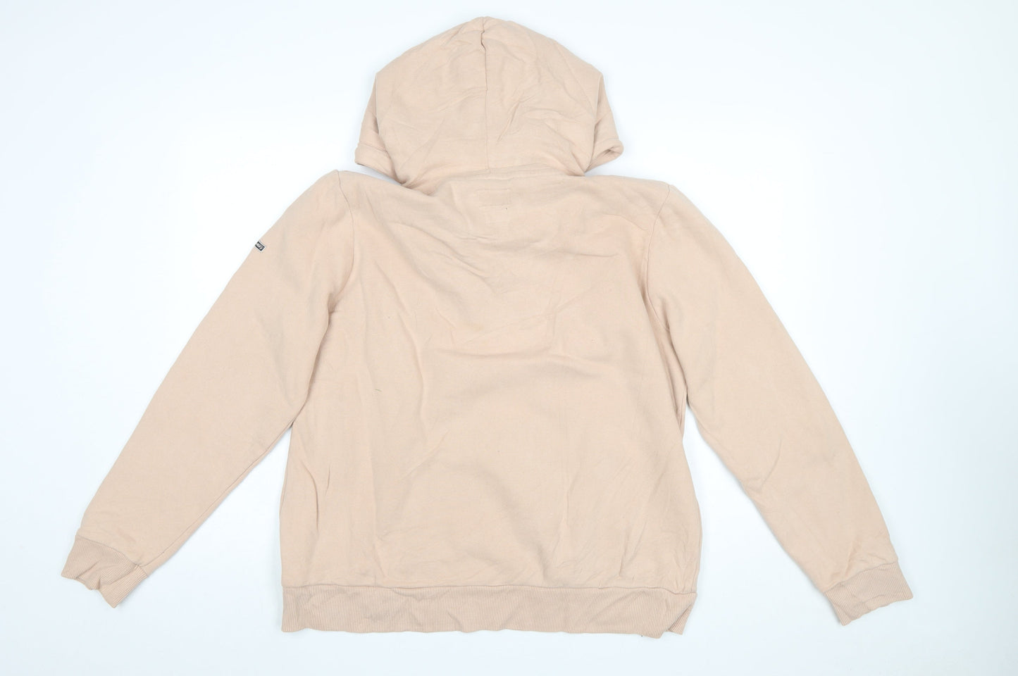 Womens UK Size 16 Superdry Beige Pullover Hoodie