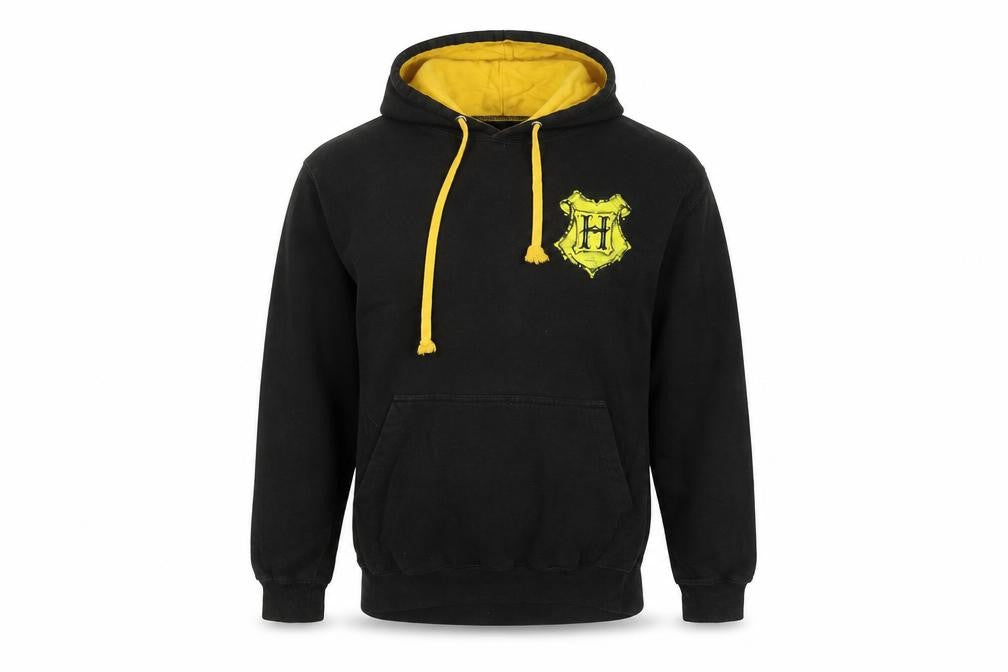 Mens UK Size S Awdis Black Pullover Hoodie