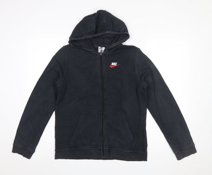 Boys UK Size XL Nike Black Full Zip Hoodie