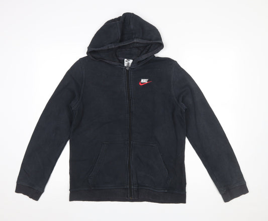 Boys UK Size XL Nike Black Full Zip Hoodie