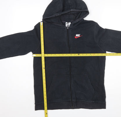 Boys UK Size XL Nike Black Full Zip Hoodie
