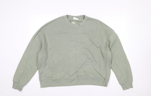 Womens UK Size M Carhartt Green Pullover Sweatshirt