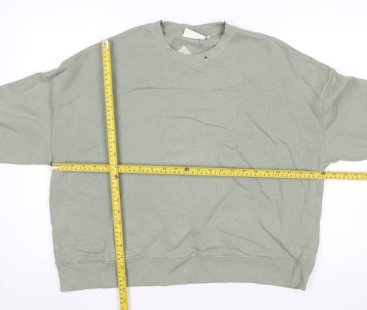Womens UK Size M Carhartt Green Pullover Sweatshirt