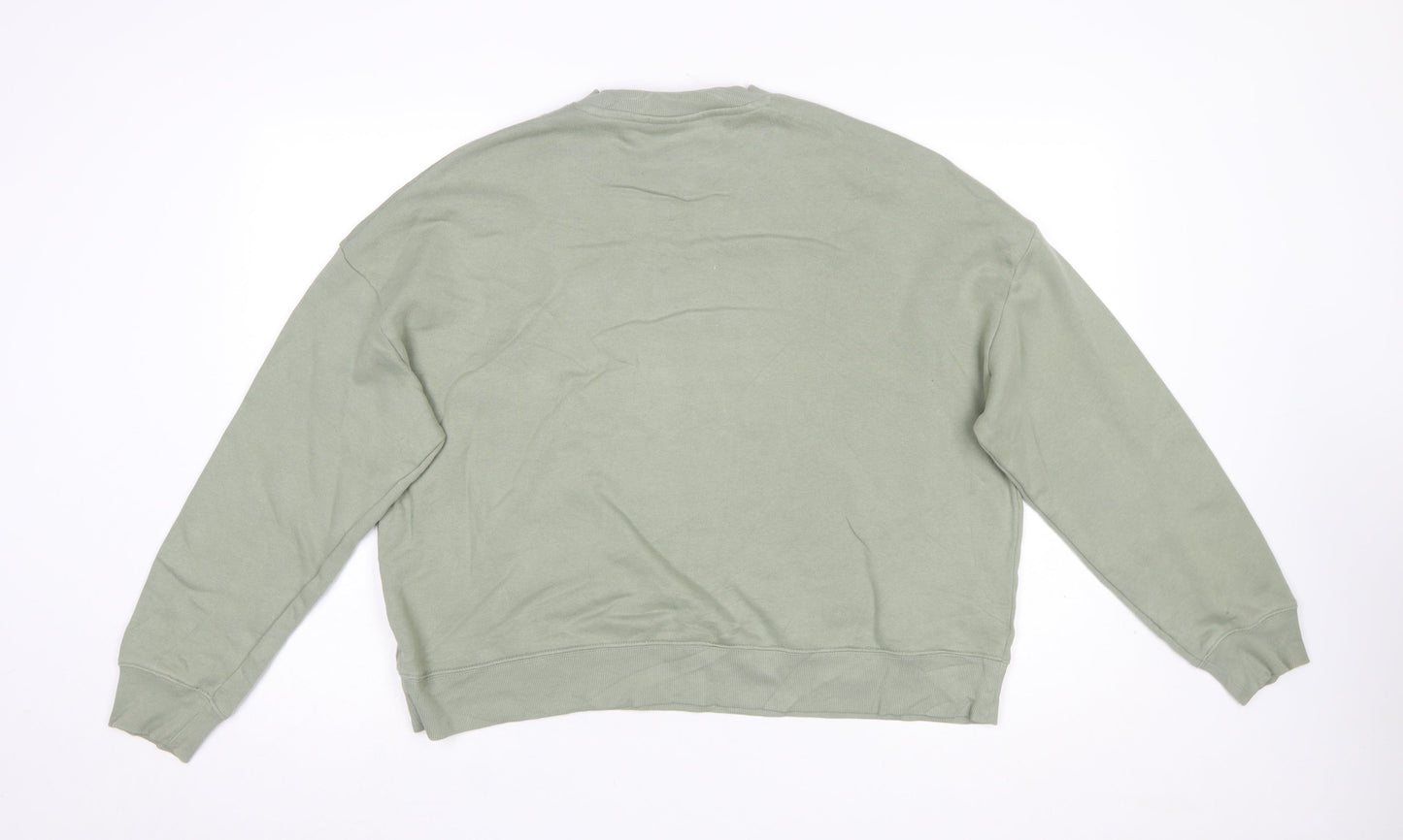 Womens UK Size M Carhartt Green Pullover Sweatshirt