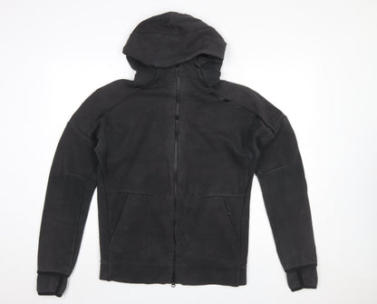 Mens UK Size S adidas Black Full Zip Hoodie