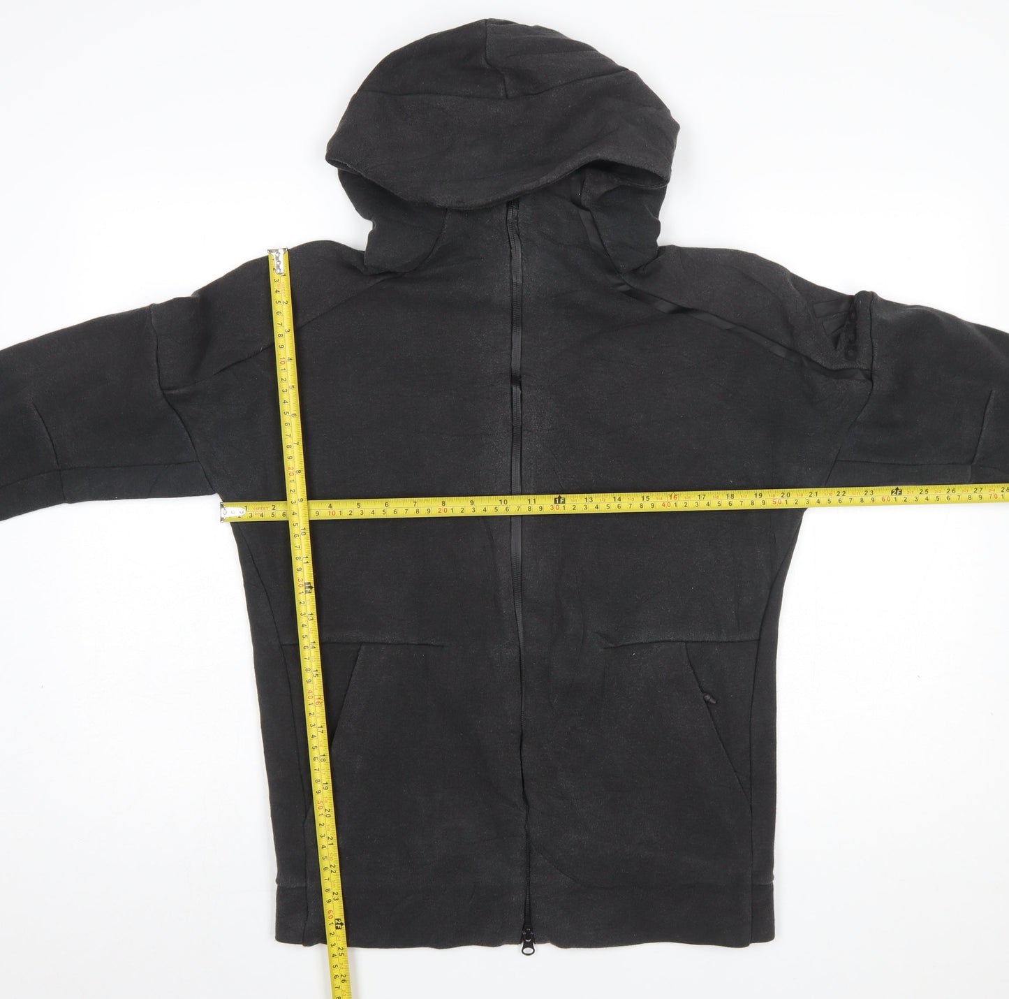 Mens UK Size S adidas Black Full Zip Hoodie