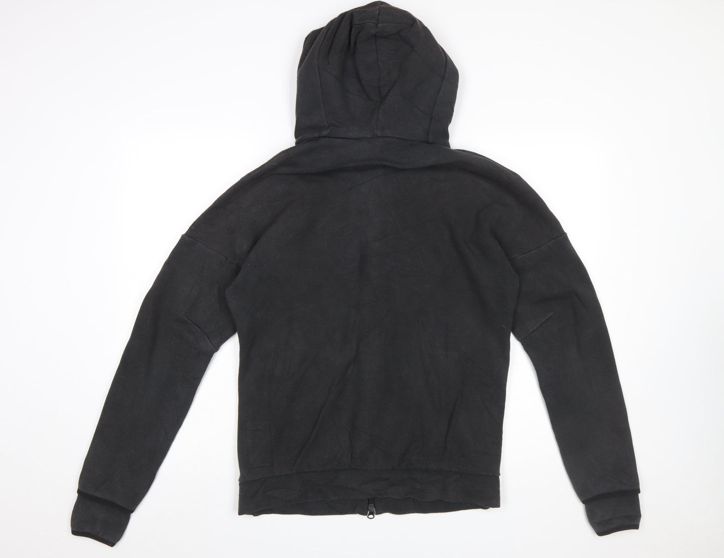 Mens UK Size S adidas Black Full Zip Hoodie