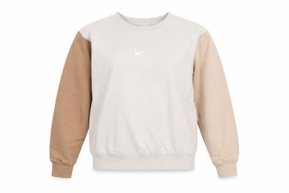 Womens UK Size XS Nike Beige Pullover Sweatshirt
