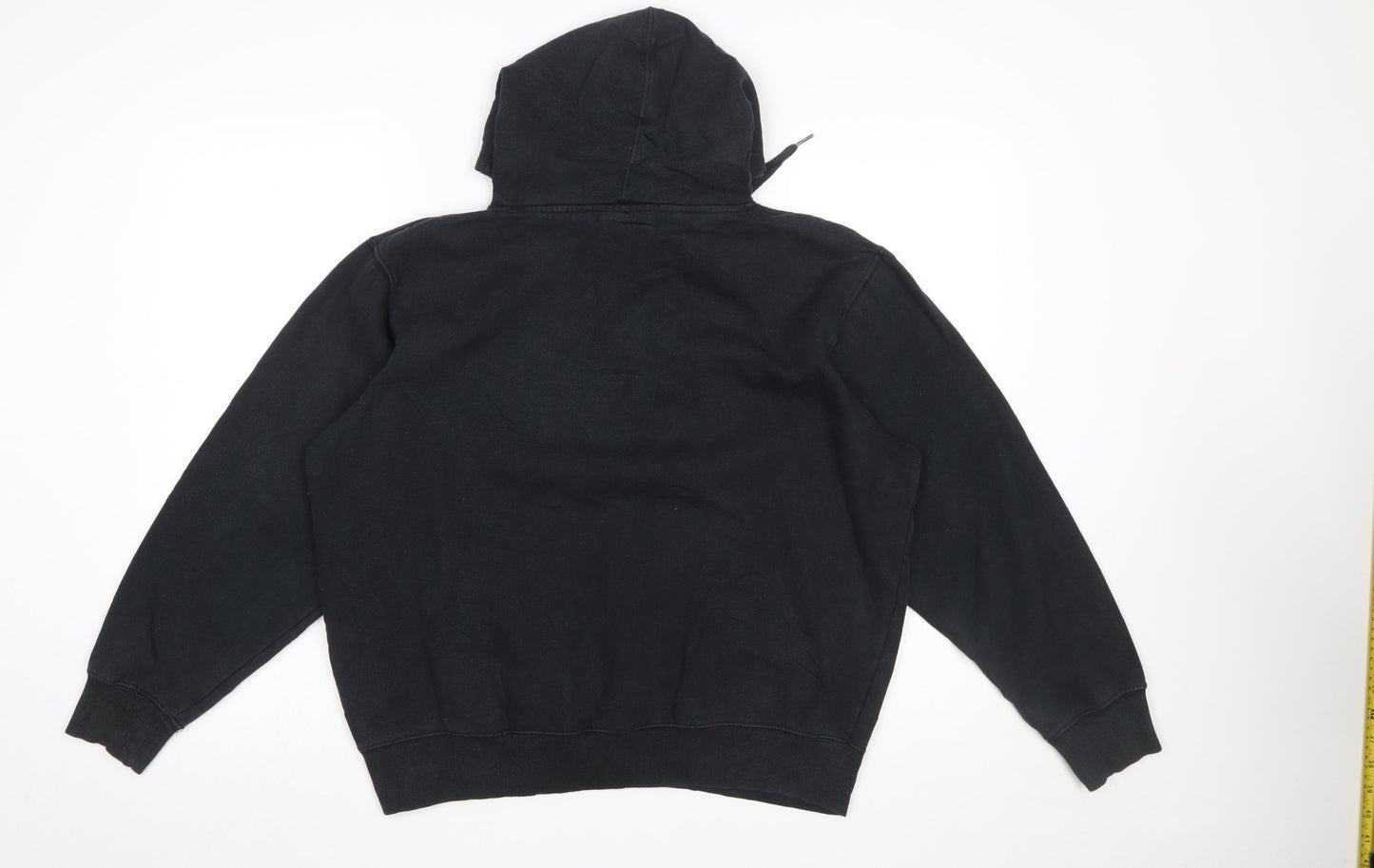 Mens UK Size L FILA Black Pullover Hoodie