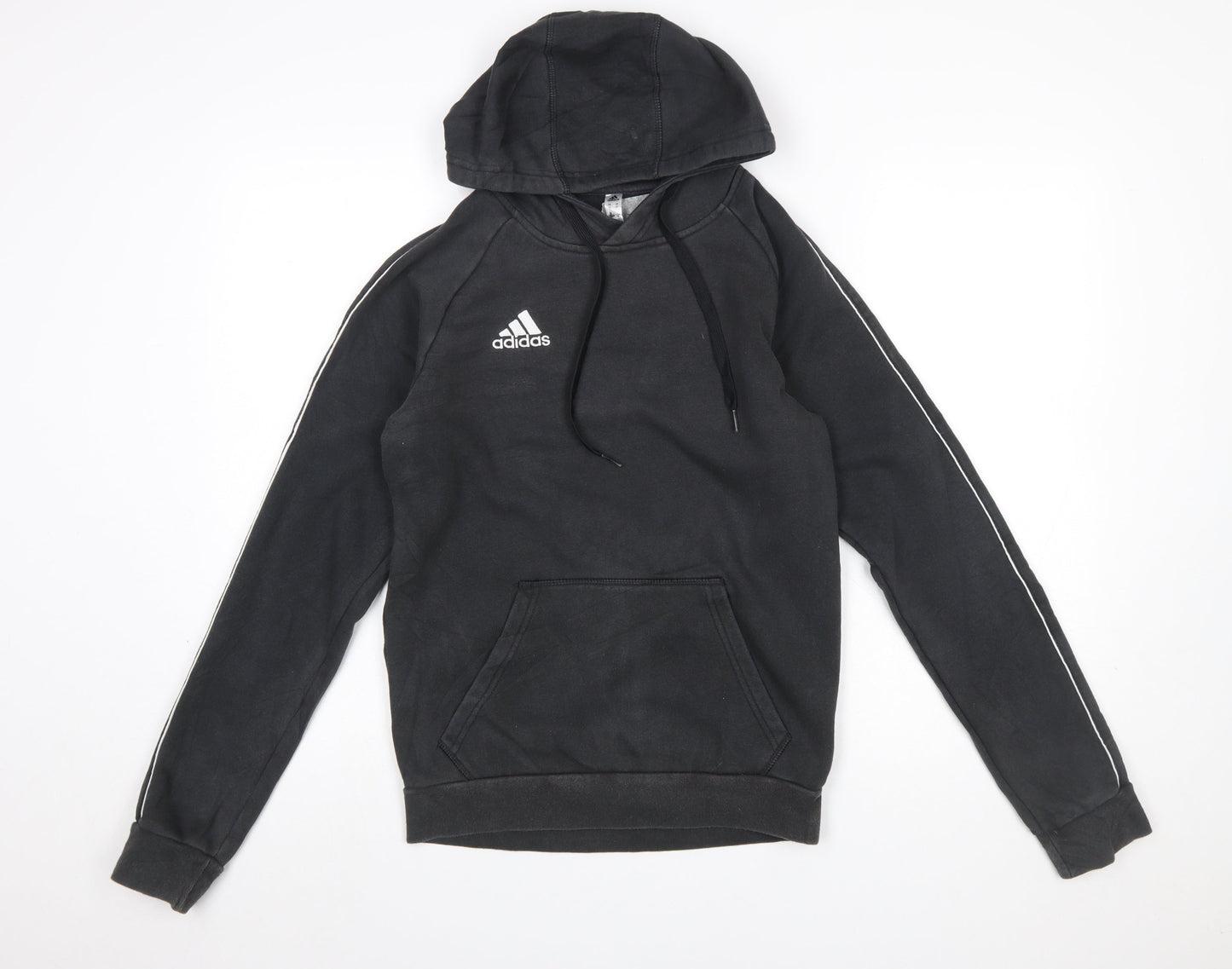 Mens UK Size XS adidas Black Pullover Hoodie