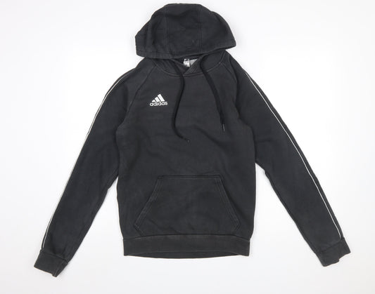 Mens UK Size XS adidas Black Pullover Hoodie